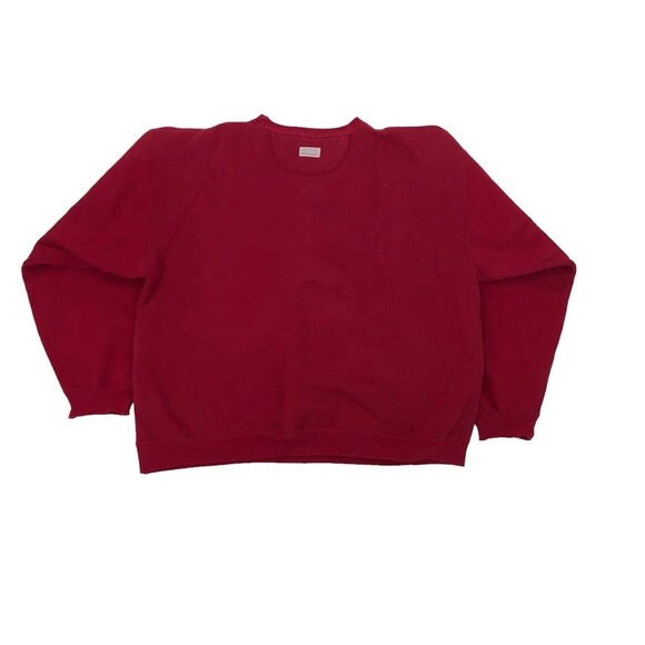VINTAGE Michigan Gear For Sports Up North Crew Neck Pullover Red Sweatshirt - Picture 6 of 11